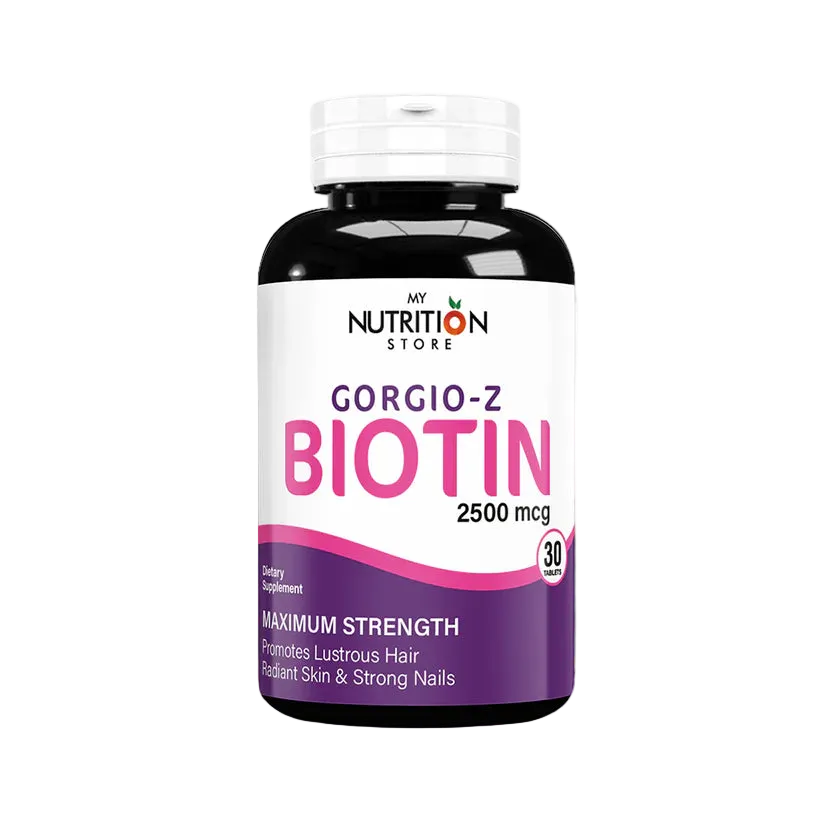 Gorgio-Z Biotin and Zinc Tablets