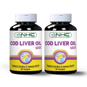 2 Cod Liver oil 1000 Soft Capsule bundle