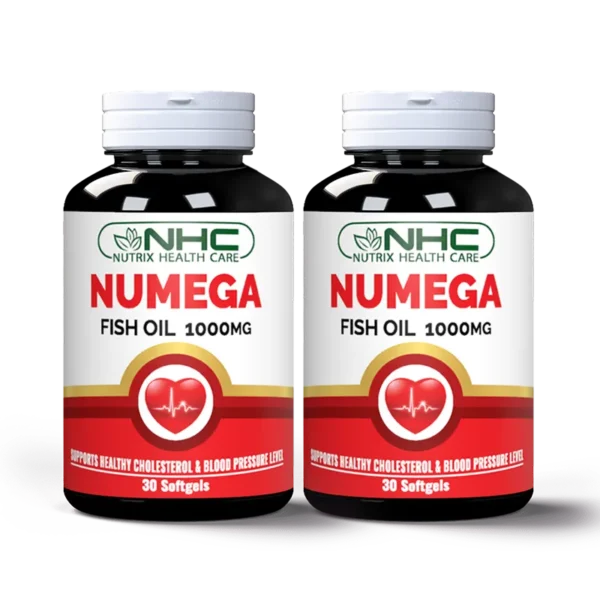 2 Numega Omega-3 Fish Oil bundle